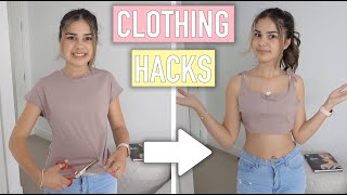 Testing Cool Clothing Hacks | Grace's Room