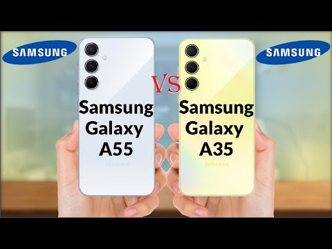 Samsung Galaxy A55 vs Samsung Galaxy A35