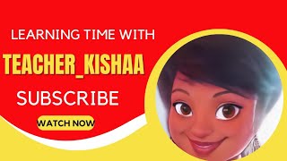 Preview of Online Preschool Learning Time with Teacher_Kishaa!