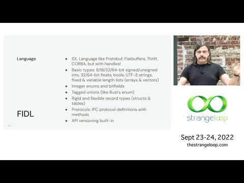 "An IPC Language For The Whole Operating System" by Ian McKellar (Strange Loop 2022)