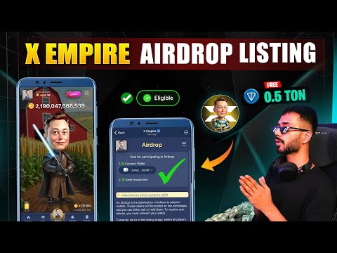 X EMPIRE AIRDROP LISTING || LAST DAY X EMPIRE MINING 30 SEPTEMBER || 0.5  TON TRANSACTION WITHDRAWAL