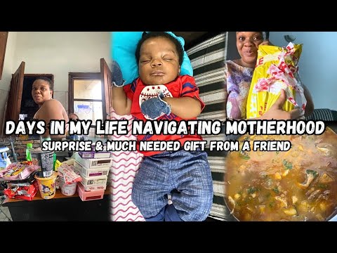 Surprise & huge gifts from a friend/Navigating motherhood as a first time mom