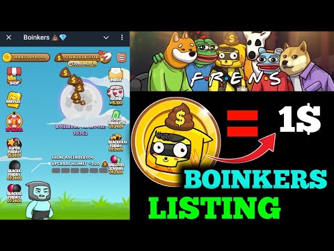 Boinkers Airdrop Listing Date Tokens Withdrwal Start | Boinkers airdrop useless airdrop