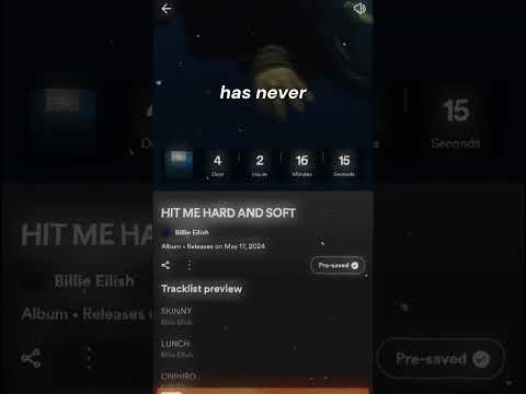 #BILLIEEILISH - 4 days has never felt so long 😔 #billie #edit #album #fypシ