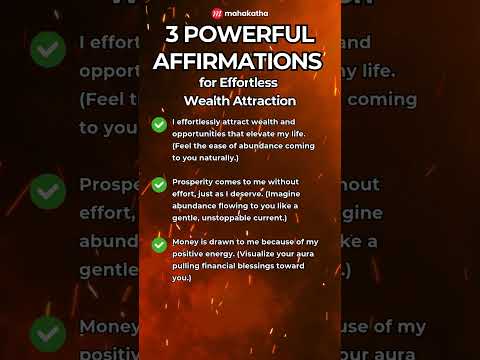 3 Affirmations for Effortless Wealth Attraction