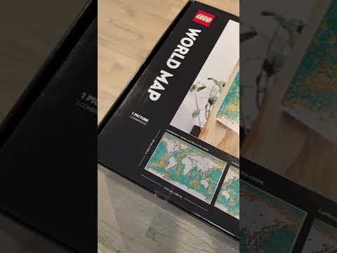 LEGO World Map | 12 Hour Build