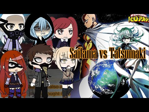 Mha Villains react to One Punch Man || Part- 3 | Saitama vs Tatsumaki