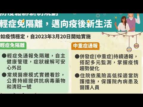 小英政績-2023/03/30 武漢病毒疫情過去 大家生活安心