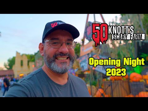 Knott's Scary Farm 50th Anniversary Opening Night 2023