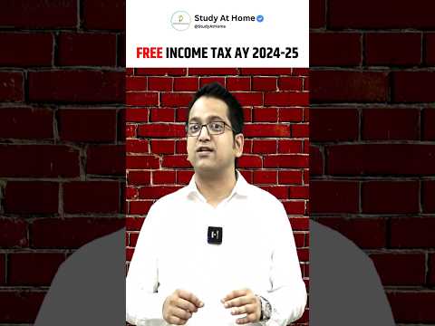 FREE Income Tax AY 2024-25 Full Course | Direct Tax | CA CS & CMA | CA Raj K Agrawal #freecourse