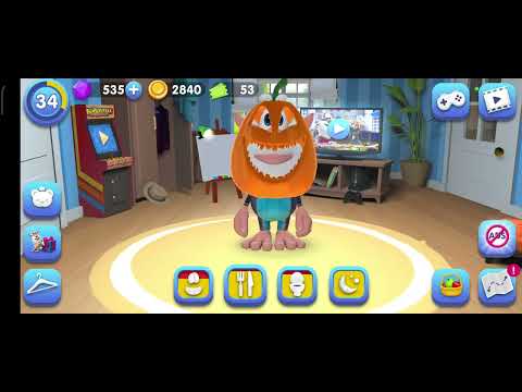 My talking Booba Virtual pet Booba cartoon funny Gameplay booba LeveL 34