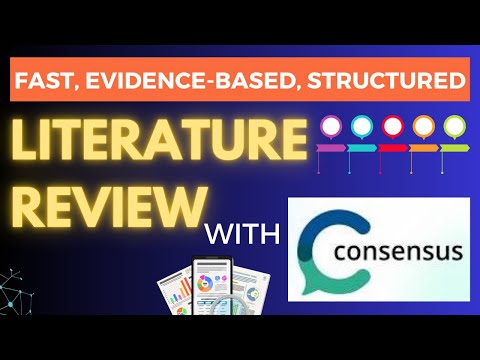 The MOST Popular AI Tool for your Literature review- CONSENSUS AI Full Tutorial