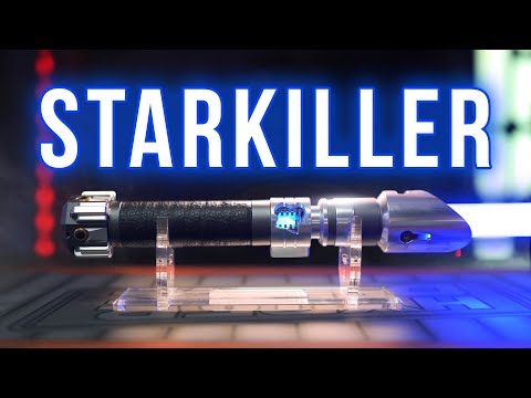 Star Wars The Force Unleashed 2 Starkiller Lightsaber With Kyber Crystal! (Korbanth)