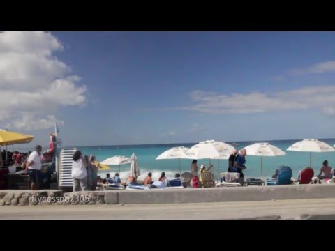 MD82 landing at St. Maarten  13th Jan 2016