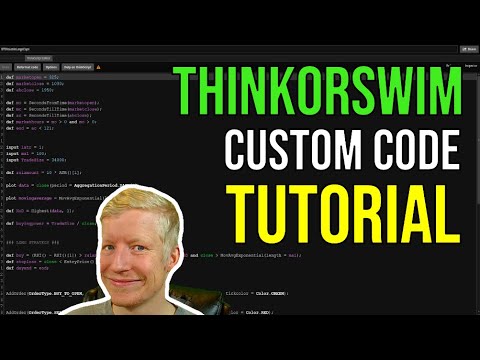 How to Code in ThinkorSwim (CREATE ANYTHING)