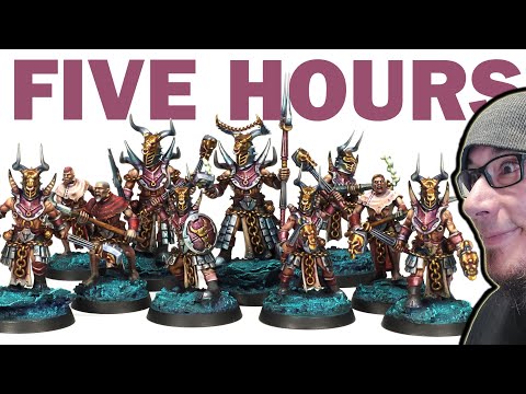 High Quality Speed Painting™ NEW WARCRY Ep.2! Horns of Hashut