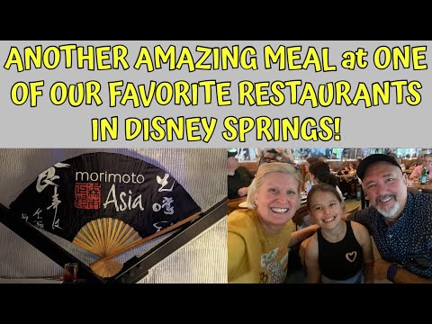 ANOTHER AMAZING MEAL at One of Our FAVORITE RESTAURANTS in DISNEY SPRINGS!