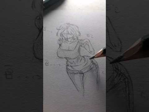 Draw body Prespactive easy tutorial - アート #shorts