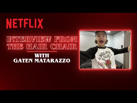 Interview from the Hair Chair: Gaten Matarazzo | Stranger Things