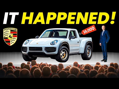 Porsche CEO Reveals New $10,000 Pickup Truck & SHOCKS The Entire Industry!