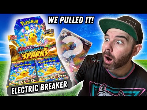 WE CRUSHED IT! Pokémon Super Electric Breaker Booster Box Opening