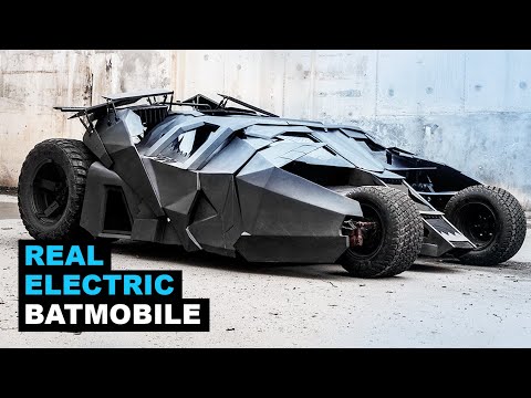 This Electric Batmobile is Real and Fully-Functioning