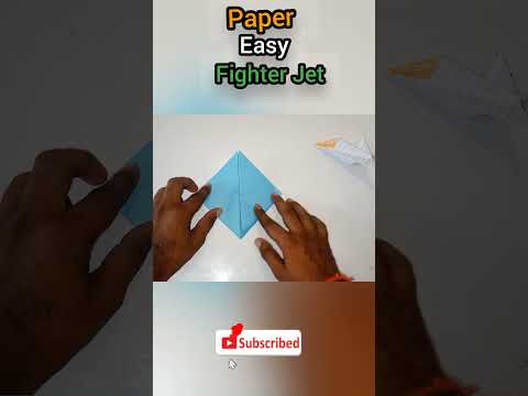 Papee easy Fighter Jet #diy #ytshorts #fighteraircraft