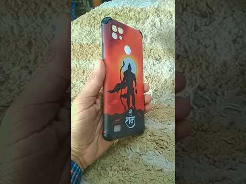 Jay Shree Ram Best Painting On Old Phone Cover #short #shortfeed #jayshreeram