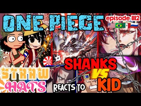 One Piece Pretime Skip Straw Hats react to Shanks// gacha reaction// {🇺🇲🇧🇷🇲🇽🇷🇺}