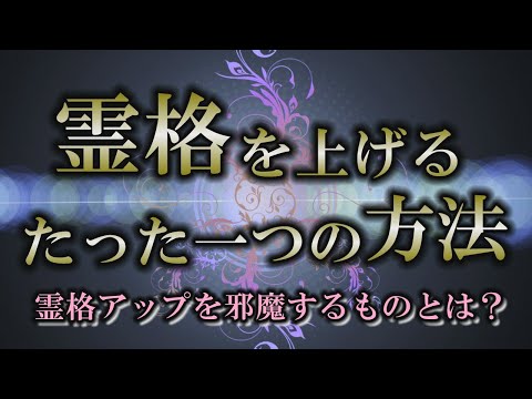 【霊格】魂レベルを上げるものと邪魔をするもの｜私たちは完璧な存在【魂の成長】