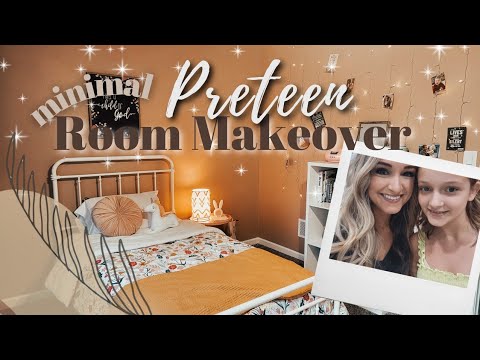 PRETEEN GIRL ROOM MAKEOVER 🌿// Budget-Friendly & Minimal //