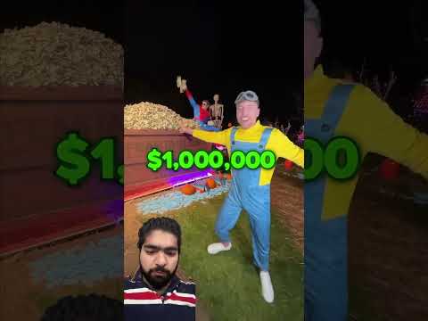 mrbeast Give away $1,000,000 on Helloween #christmas #halloween #ad #challenge #strangerthings