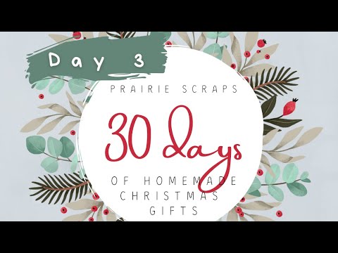 Craft Store Painted Tray | Day 3 of 30 Days of Homemade Gifts