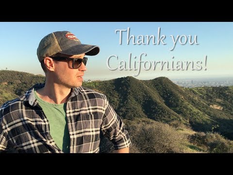 Thank You California from the Hollywood Hills (Michael Sealey Hypnosis & Guided Meditation Channel)