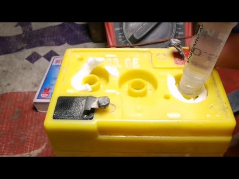 how to repair 6v battery at home