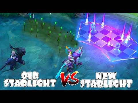 Irithel Checkered Knight VS Nightarrow Starlight Skin Comparison