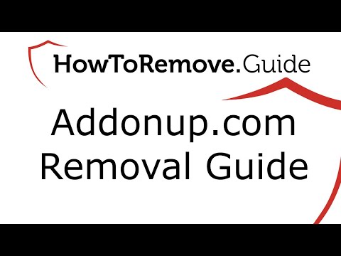 How to remove Addonup