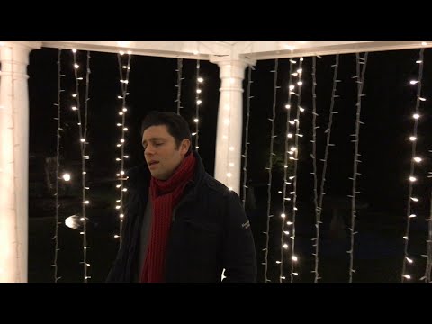 Christina Perri - Something About December Music Video (Michael Mingoia Christmas Cover)