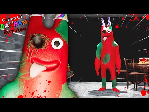 GARTEN OF BANBAN: REMOTED 1 & 2!!! (Mascot Horror) - Full Game - No Commentary