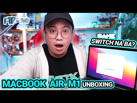 ANGGANDAAA!!! Apple Macbook Air M1 2021 Unboxing Video - Unboxing at daldalan lang + GIVEAWAY!