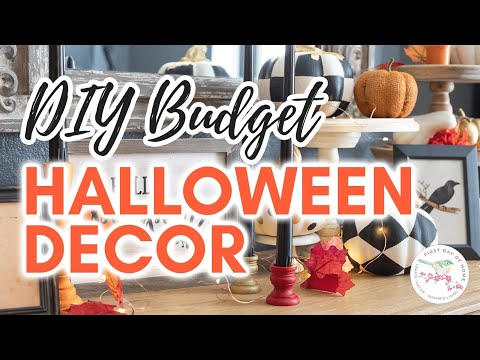 DIY Halloween Decorations | Dollar Tree DIY | Halloween Dollar Tree