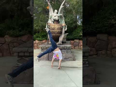 Cartwheel at Universal Studios!