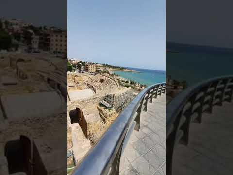 16. Spain Tarragona లో ఉన్న 2వేల సం. నాటి Roman కాలం నాటి ROMAN AMPHITHEATRE #shorts #spain #tarraco