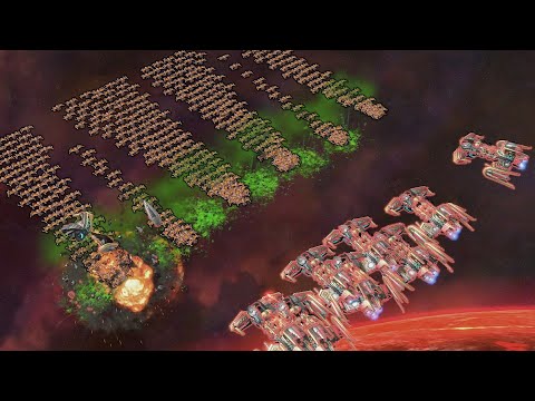 Mengsk's Battlecruiser fleet vs Scourge [Daily StarCraft Brawl]