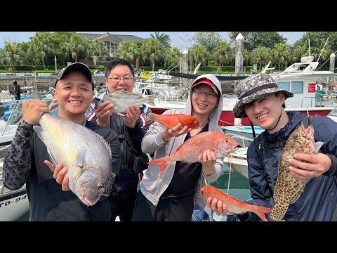 [釣遊系列] 淡水一支釣，石斑季開跑！各式良型圖鑑來報到！