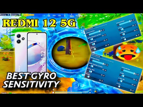 REDMI 12 5G (BEST BGMI GYRO SENSITIVITY)…