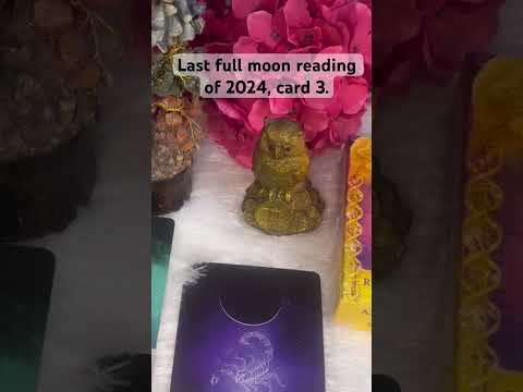 Last full moon reading of 2024, card 3.