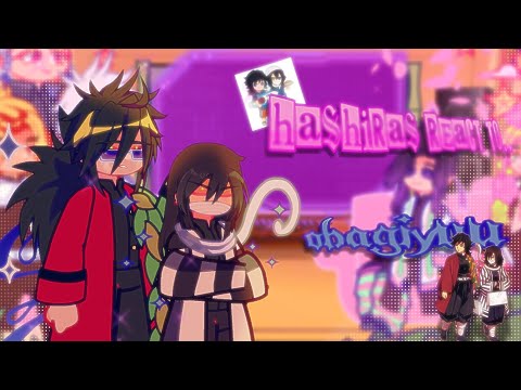 🐍🌧 || Hashiras React To ObaGiyuu || RAREPAIR || –KNY 🐾🌺