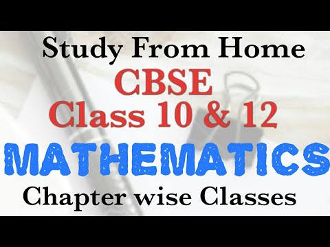 MATHEMATICS CBSE - 10 & 12