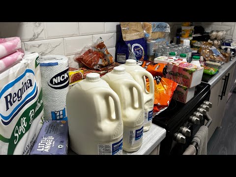 Grocery haul on a budget | feeding a large uk family | weekly food shopping haul | discounted foods